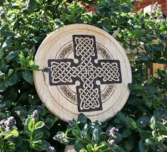 Celtic Cross Bread Board Wooden