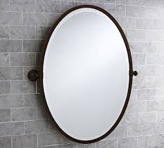 kensington pivot oval wall mirror