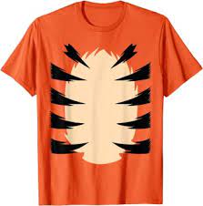 Sorry i'm uploading a day late. Amazon Com Orange Tiger Costume For Kids Diy Halloween Costume T Shirt Clothing