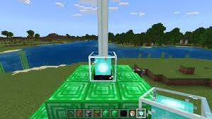 how to make a beacon in minecraft
