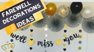 diy farewell decoration ideas for