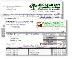 Landscaping Lawn Invoice Forms Landscape Billing Software Chakrii