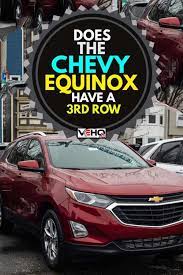 does the chevy equinox have a 3rd row