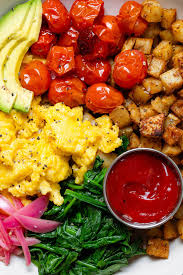 breakfast scramble bowl the healthful