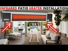 Infrared Patio Heater Installation