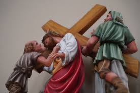 red stations of the cross in