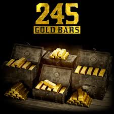 red dead 245 barras de ouro
