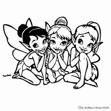 tinkerbell coloring pages free