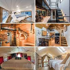 Many 3 bedroom house plans include bonus space upstairs, so you have room for a fourth bedroom if needed. 80 Tiny Houses With The Most Amazing Lofts Tiny Houses