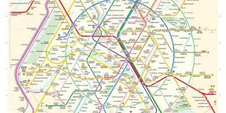 paris metro zone map paris zone map