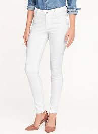 old navy s stain resistant white jeans
