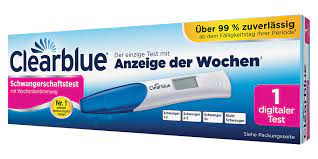 Ab wann kann ein schwangerschaftstest positiv anzeigen? Clearblue Digital Schwangerschaftstest Mit Wochenbestimmung