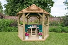 Forest 3m Hexagonal Garden Gazebo