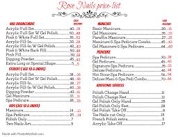 Nail salon near me with prices. Services Rose Nails