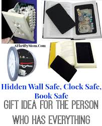 Wall Safe Clock Safe Book Safe