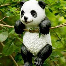 Hanging Panda Statue For Garden