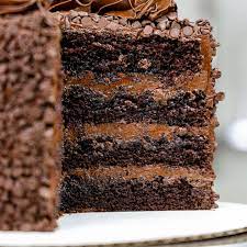 4 Layer Chocolate Cake gambar png