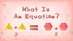 what is equation and its types maths