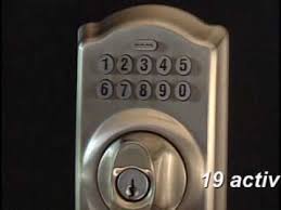 schlage be365 keypad deadbolt