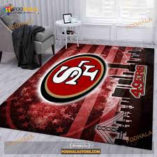 san francisco 49ers nfl rug living room