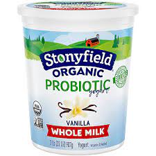 whole milk plain probiotic yogurt