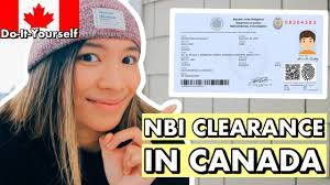 apply for nbi clearance from canada