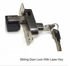 Sliding Glass Door Lock With Lazer Key