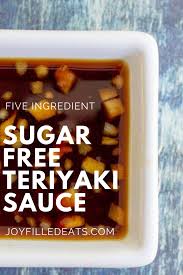 keto teriyaki sauce recipe sugar free