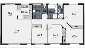 4 Bed House Plans And Home Designs