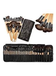 32 piece professional makeup brush set