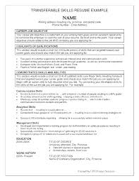 Skills For Resume Examples Skills And Abilities For Resume