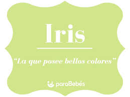 significado del nombre iris origen