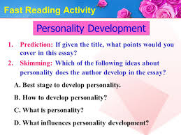 Difference Between Personal Development and Personality Development 