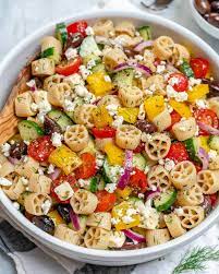 15 minute greek pasta salad recipe