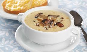 cream of mushroom soup calories and