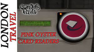 what are the pink oyster card readers