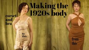 1920s body corset briere