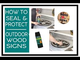protect your outdoor wood signs