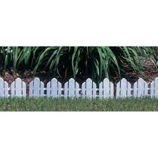 Resin Adirondack Style Garden Fence