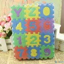 Đồ chơi thảm xếp hình chữ cái A-Z và số bằng mút xốp cho trẻ em
