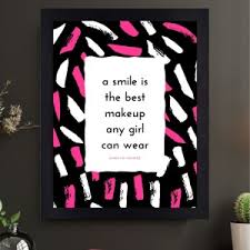 interio crafts smile is the best makeup