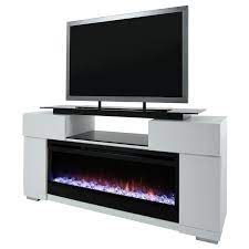 Concord White Electric Fireplace El