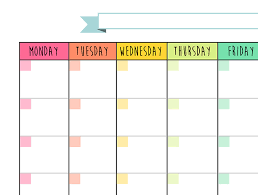 Calendar Monthly Planner Free Printable On Behance