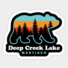 Find a park maryland swanton deep creek lake more campgrounds nearby. Deep Creek Lake Maryland Bear Deep Creek Lake Deep Creek Lake Sticker Teepublic