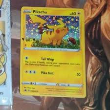 Pikachu promo pokemon card, as seen in picture. Pokemon Tcg General Mills Promo 25th Anniversary Pikachu Swsh039 Pack Fresh Ebay