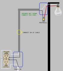 need help wiring garage flood light
