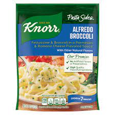 alfredo broccoli pasta side knorr us