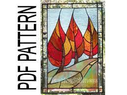 Pdf Pattern For Stained Glass Flaming