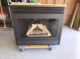 fireplace insert gas new lennox