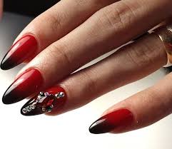 Black and yellow nail art design is free hd wallpaper. 60 Stunning Red Black Nail Designs You Ll Love To Try